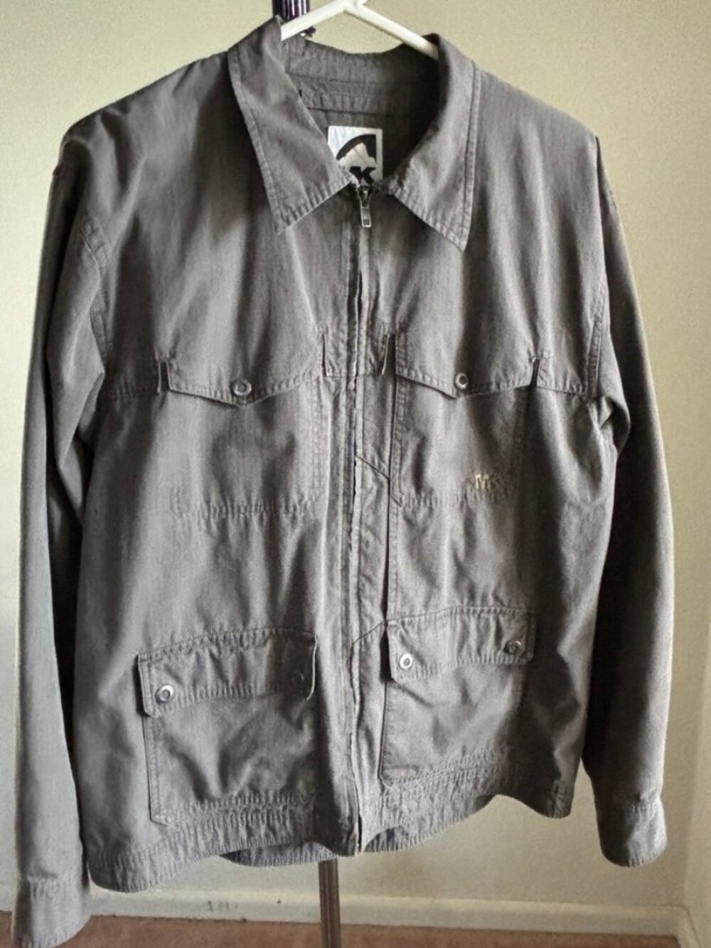 Mountain Khaki Jacket in Dark Olive Gray Size Medium